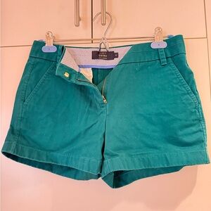 Women's Teal Shorts from J Crew